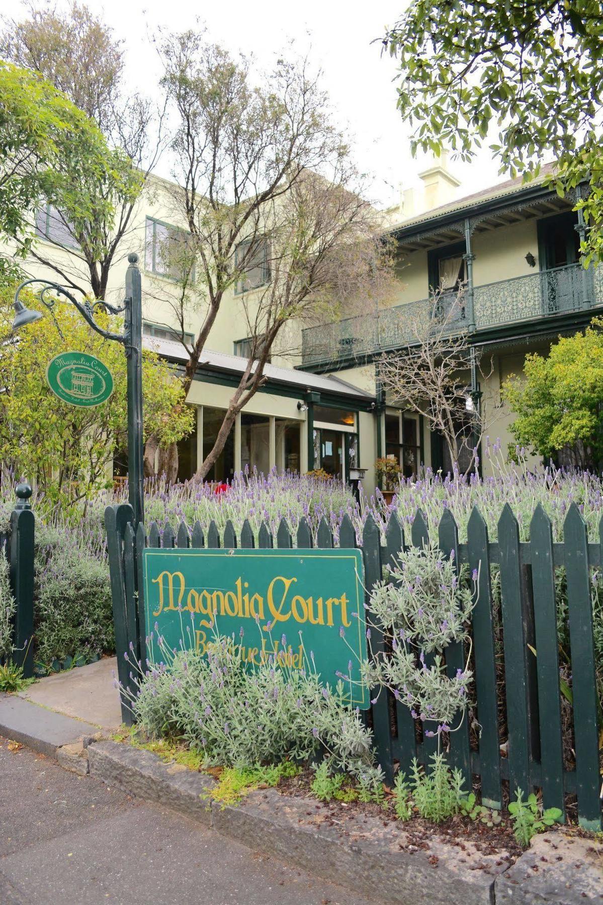 Magnolia Court Boutique Hotel Melbourne Exterior foto